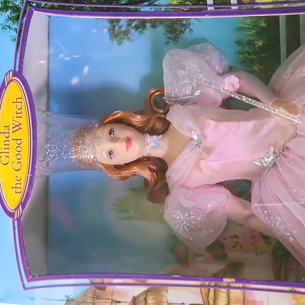 NRFB GLENDA PINK LABEL BARBIE